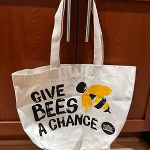 Whole Foods Tote Bag “Give Bees A Chance”
